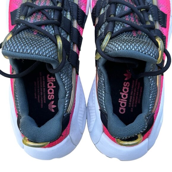 Adidas LXCON Running Shoes Black Scarlet Red White G27579 Men's Size 6.5 - Picture 7 of 13